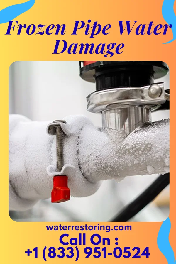 Frozen Pipe Water Damage in Ridgeway, VA